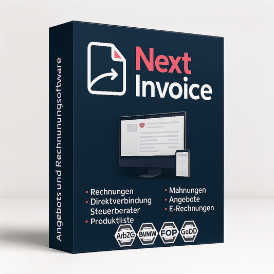 NextInvoice – Die smarte Rechnungssoftware für KMU & Selbstständige