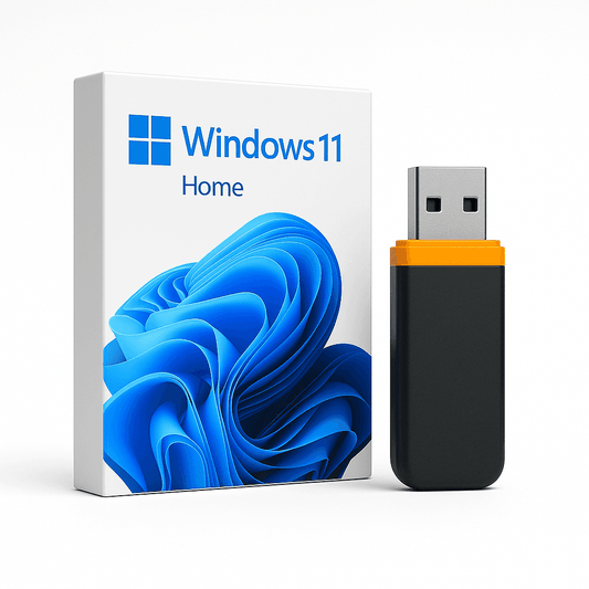 Windows 11 Home Key + USB-Stick – 64 Bit Setup für PC