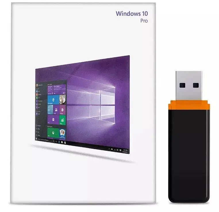 Windows 10 Pro Key + USB-Stick – Bootfähig für 64 Bit